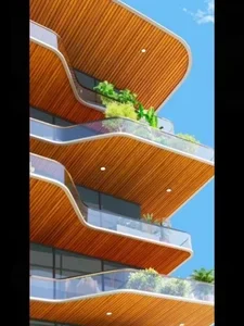 linear metal ceiling baffles
