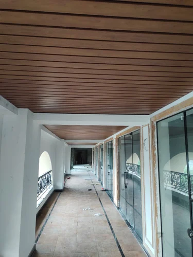 Balcony linear ceiling