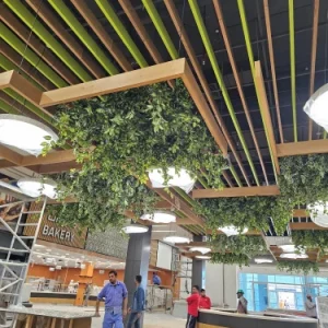 Coated Metal Baffle Ceiling, Cold Rolled