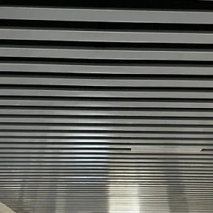Custom baffle ceiling panels