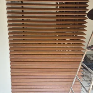 Modern shading louvers