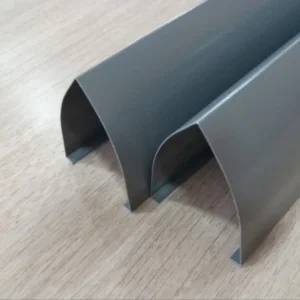 Galvanised V-72 Half Oval Exterior Cladding