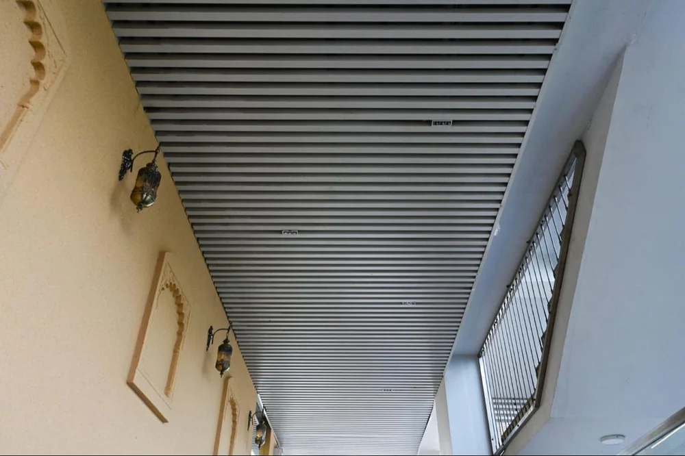 GI Baffle Ceiling, For Noise Barriers, 75 X 25mm - Image 6