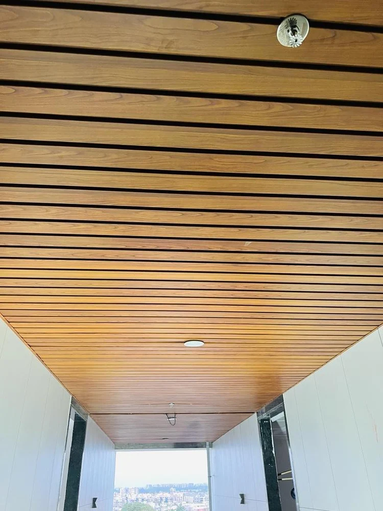 Modern Baffle Ceiling Design - Image 3