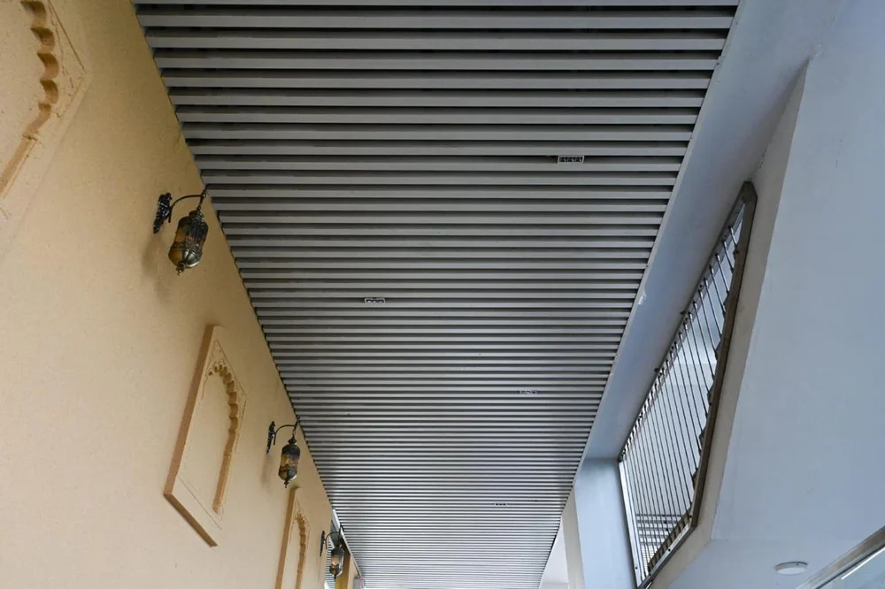 Modern Baffle Ceiling Design - Image 2