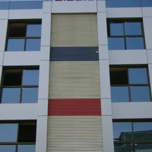 Sun-Blocking Louvers system