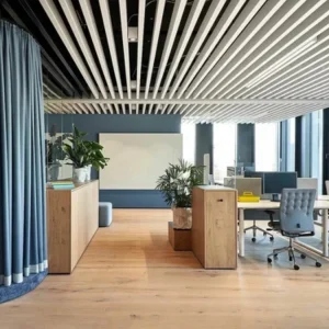 Suspended Baffle Ceiling