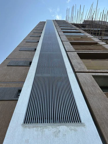 Residential U Shape Aluminium Louvers