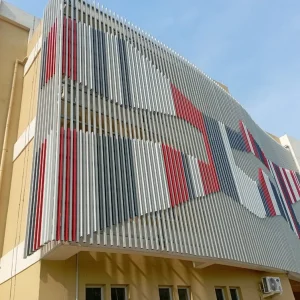 VINDSIL Metal Baffle Wall Cladding