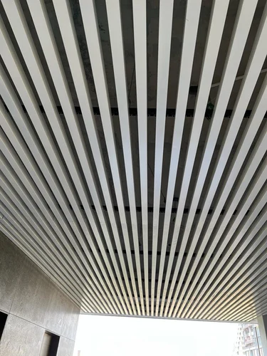 U profile metal ceiling