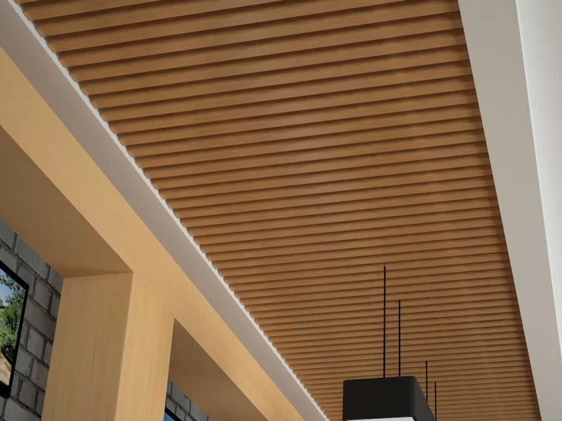 Metal Cladding - 50 X 50 Baffle Type Aluminium / GI - Image 9