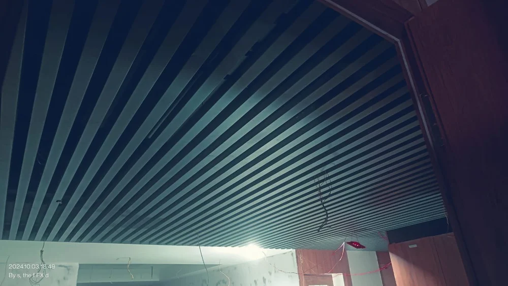 Metal Cladding - 50 X 50 Baffle Type Aluminium / GI - Image 3